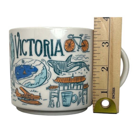 Starbucks Victoria Canada Coffee Mug Been There Series Across The Globe 14oz - Picture 8 of 9